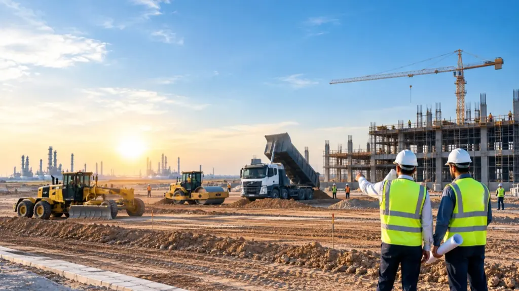 Civil construction and earth work operations